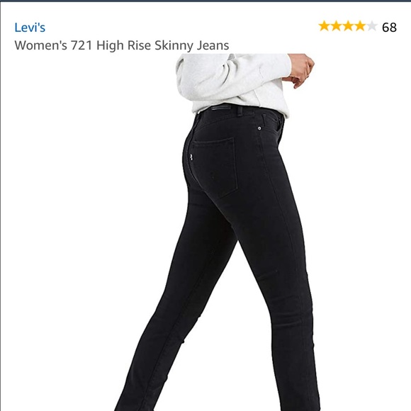 Levi’s721  high rise skinny size 4 - Picture 7 of 7